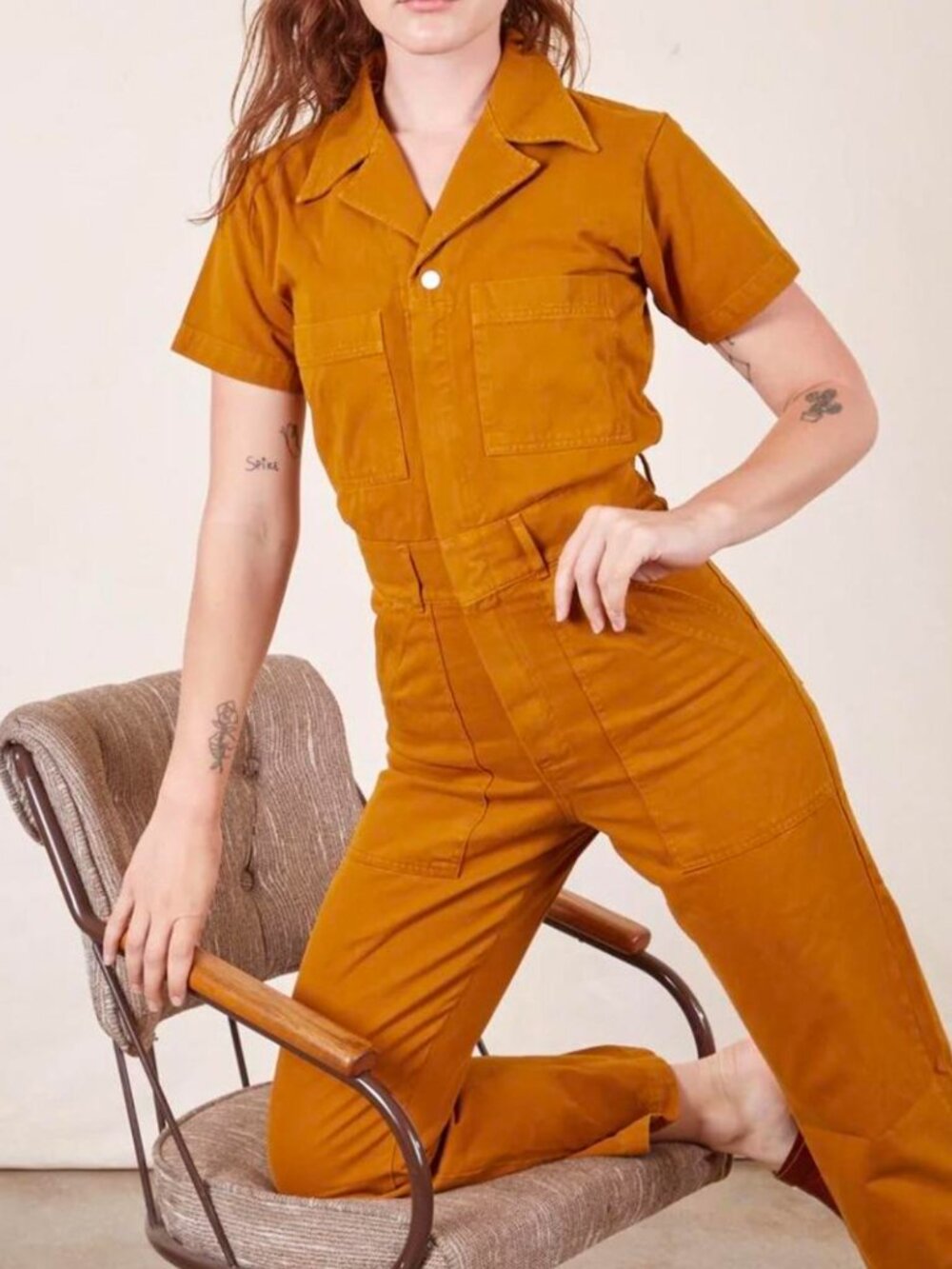 Big Bud Press Mustard Jumpsuit